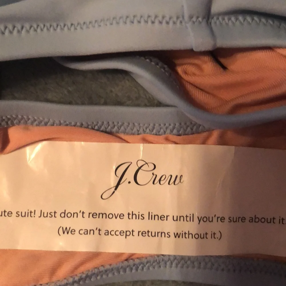 NWT Woman’s J Crew one piece bathing suit sz 10 - Picture 4 of 7